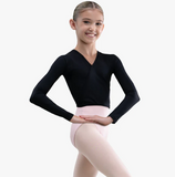 So Danca Mock Wrap Sweater SL207/SL191