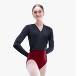 So Danca Mock Wrap Sweater SL207/SL191