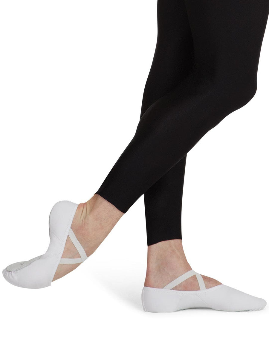 Capezio Men's Canvas Romeo Ballet Shoes Size 11.0 M, Black, NEW