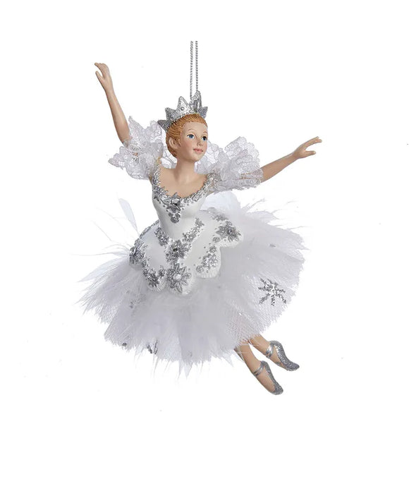 Kurt Adler Snow Queen Ballerina Ornament C8574