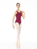 

	Mondor Tactel Pinch Front Tank Leotard 3546

