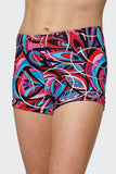 

	Mondor Metallic Print Shorts 7825

