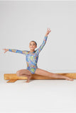 

	Mondor Metallic Gymnastics Long Sleeve Leotard 7831

