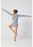 

	Mondor Metallic Gymnastics Long Sleeve Leotard 7831

