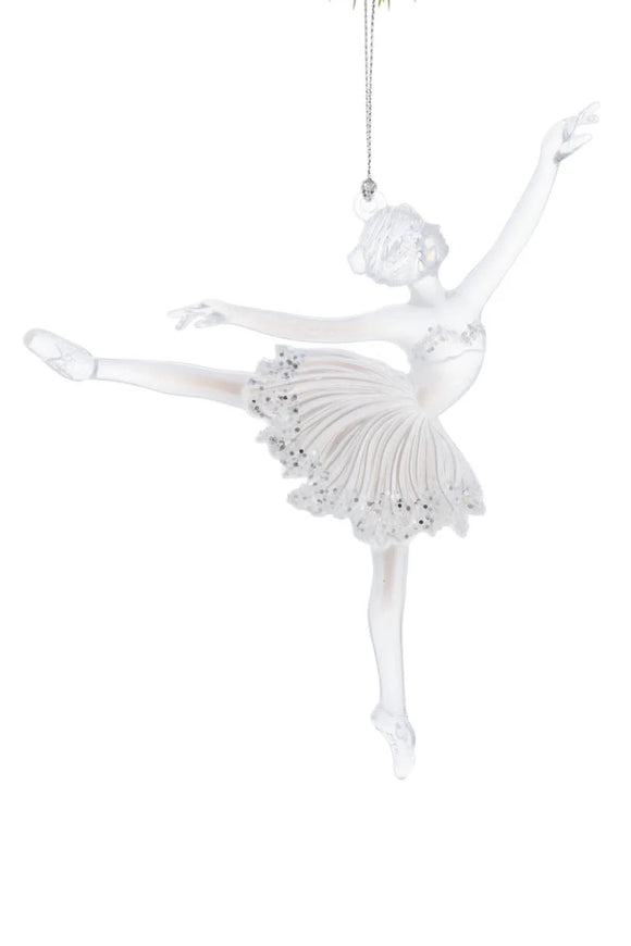 Elegant Acrylic Ballerina Ornament