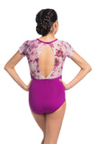 

	Natasha Short Sleeve Leotard with Vivid Floral

