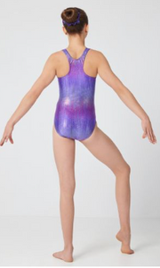 

	Mondor Printed Tank Gymnastics Leotard 7817

