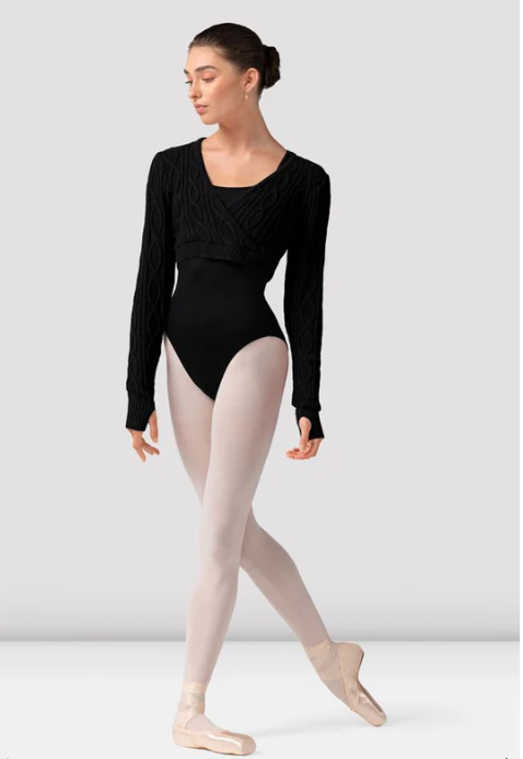 Bloch Ladies Atiyah Long Sleeve Wrap Top Z30012