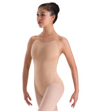 

	Convertible Strap Camisole Nude Leotard

