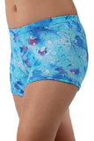 

	Printed Metallic Shorts

