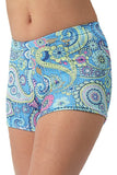 

	Printed Metallic Shorts

