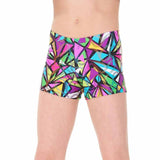 

	Printed Metallic Shorts

