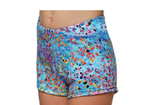 

	Printed Metallic Shorts


