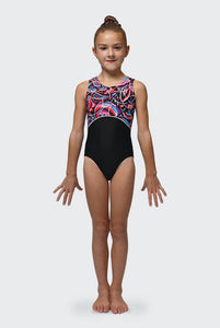 

	Mondor Printed Racerback Gymnastics Leotard 27897

