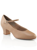 

	Capezio Suede Sole Jr. Footlight Character Shoe with 1.5'' Heel 459

