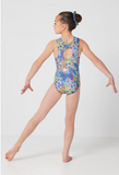 

	Mondor Printed Tank Gymnastics Leotard 7830

