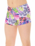 

	Printed Metallic Shorts

