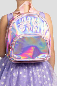 

	Mirella Iridescent Ballerina Backpack A808C

