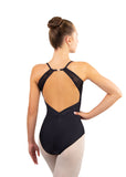 

	Amari Open Back Leotard with Sweetheart Neck

