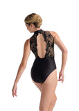 

	Amelie Lace Back High Neck Leotard

