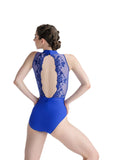 

	Amelie Lace Back High Neck Leotard

