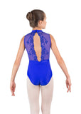 

	Amelie Lace Back High Neck Leotard

