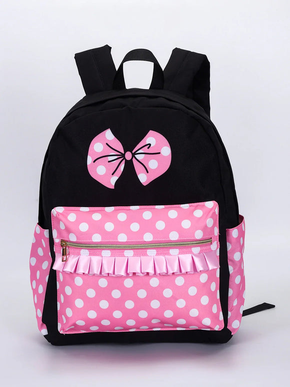 SKP Polka Dots Printed Character Backpacks BA0183-M