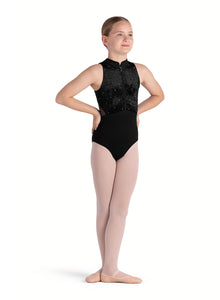 

	Bloch Tanya Mock Neck Zip-Up Leotard CL5655

