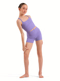 

	Bloch Opulence Kids Back Strap Crop Top CZ30036

