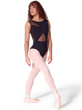 

	Capezio Soft Elegance Asymmetrical Boat Neck Leotard EL106W

