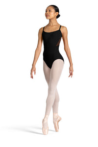 

	Bloch Zinnia Scoop Neckline Open Mesh Back Camisole Leotard L3307B


