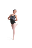 

	Wide Strap Scoop Neck Camisole Jardin Leotard

