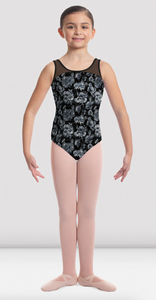 

	Scoop Neck Tank Jardin Leotard

