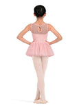 

	Mirella Adagio Kids Floral Keyhole Back Tutu Dress M50011C

