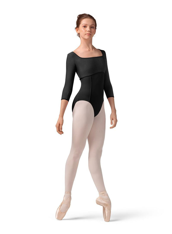 Mirella Zephyr 3/4 Sleeve Leotard M60001LM