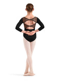 

	Mirella Adagio Kids Embroidered 3/4 Sleeve Leotard M60004C

