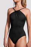 

	Twist High Neck Leotard

