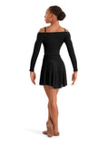 

	Mirella Adagio Mesh High-Low Skirt MS10005

