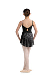 

	Mirella Printed Mesh Skirt with Braid Detail MS900C

