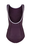 

	Yumiko Sofiane Leotard in Eggplant


