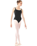 

	Mondor Wide Strap Empire Waist Leotard 3523

