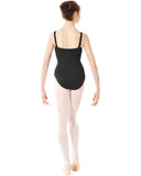 

	Mondor Wide Strap Empire Waist Leotard 3523


