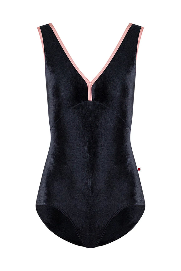 Yumiko Alicia Leotard in Black Velvet