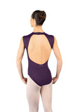 

	Paris High Neck Embroidered Leotard

