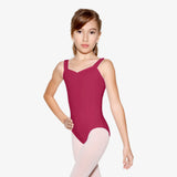 

	So Danca Wide Strap Leotard with Pinch Front in Child Sizes SL11

