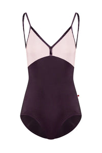 

	Yumiko Daria Leotard in Eggplant and Rose SS25-02-01

