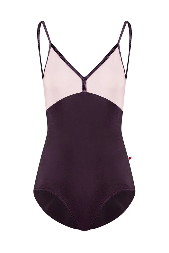 Yumiko Daria Leotard in Eggplant and Rose SS25-02-01