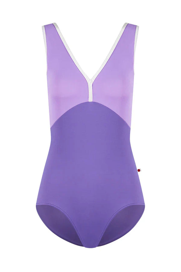 Yumiko Alicia Tank Leotard in Iris and Wisteria SS25-02-04
