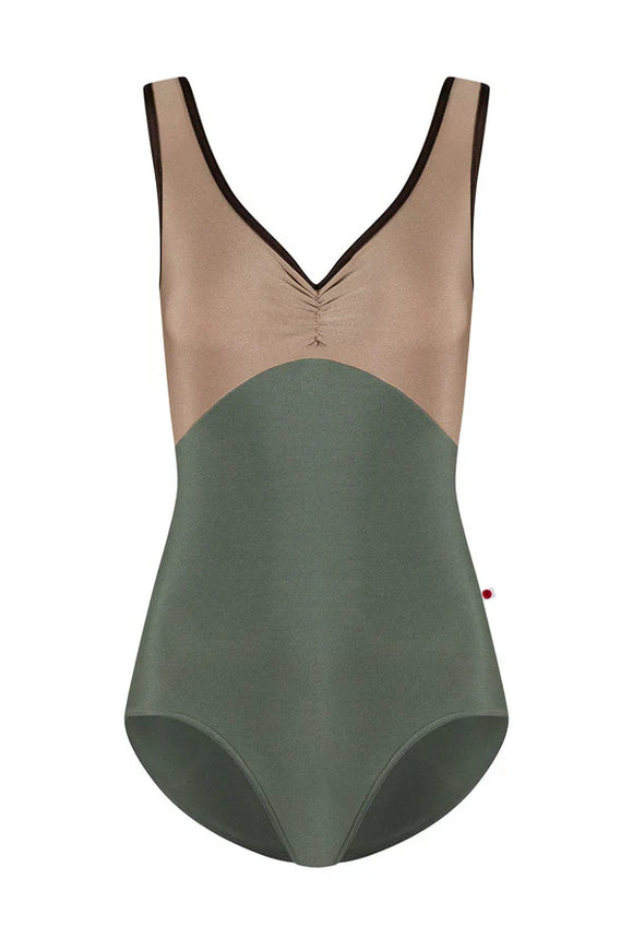 Yumiko Anna Leotard in Sage and Toffee SS25-03-01