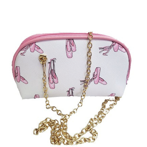 Purse with Gold Chain Strap